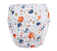 Sigzagor - Pañal de tela para adultos, reutilizable, lavable para incontinencia de discapacidad, Flamingo (66 a 127 cm)