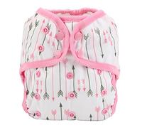 Sigzagor Pañal para bebé, talla única, de 8 a 36 libras para parrillas (flechas rosas)