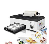 Sihao Impresora DTF A3, DTF Impresora A3 R1390, DTF Printer con 6 × 500 ml de Tinta para impresión de película Delgada, Camisetas, Sudaderas con Capucha, Sombreros, Bolsos, Ropa, etc.(DTF B30 R1390)