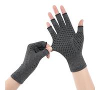 SiHuiTu 2 pares de guantes de artritis, guantes de compresión, proporcionan calidez y compresión para promover la curación, diseño sin dedos, aliviar el dolor de la artritis reumatoide y el túnel