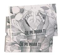 SIHUKA Diario Embarazo- Libro Embarazo- 60 Páginas para tu Álbum Embarazo con funda protectora, tapa dura, pegatinas y espacio para tus fotos y ecografías. El mejor regalo para embarazadas.