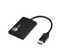 SIIG 1x2 DisplayPort [DP] 1.2 a 4K 30 Hz DisplayPort multimonitor divisor y adaptador - Hub de 2 puertos MST (no para Mac OS)