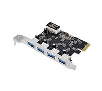 SIIG Legacy and Beyond USB 3.0 - Tarjeta Host PCIe Externa de 4 Puertos