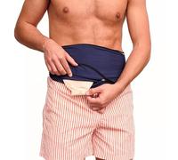 SIIL Cinturón de Ostomía - Faja de Soporte para Colostomía, Ileostomía o Urostomía | Funda para Bolsas de Ostomía | Cinturón Deportivo Transpirable y de Secado Rápido para Natación