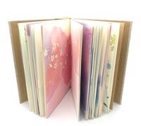 SIIXU Cuaderno clásico y colorido, diario A5 sin forro con 192 bonitas páginas