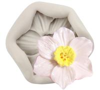 Sijiangmold Narcisos moldes de silicona flores fondant para decoración de pasteles chocolate cupcakes decoración caramelo arcilla polímero pasta de flores