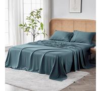 Sijo AiryWeight - Juego de sábanas Tencel, 100% Lyocell derivado de eucalipto, suave como la mantequilla, arquitectónico Digest 2022, ganador de las mejores sábanas refrescantes - 3 piezas - 1 funda