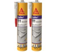 Sika 583875 - Adhesivo y sellador, color blanco (Paquete de 2)
