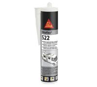 SIKA - Adhesivo/sellador - Sikaflex 522 blanco - Para juntas de caravanas y autocaravanas - Interior y exterior - Resistencia a la intemperie - 300 ml