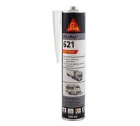 SIKA - Adhesivo sellador todo en uno - Sikaflex-621, Blanco - Sellador poliuretano sin imprimación - Multiuso - Interior/Exterior - Adherencia fuerte - Pintable - Resistente intemperie - 300ml