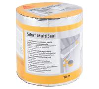 SIKA - Banda autoadhesiva bituminosa - Sika Multiseal - Aluminio - Soporte múltiple - Para reparación de cubiertas y fisuras en edificios - 10m x 150mm