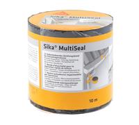 SIKA - Banda autoadhesiva bituminosa Multiseal - Gris - Soporte múltiple - Para reparación de cubiertas y fisuras en edificios - 10m x 150mm