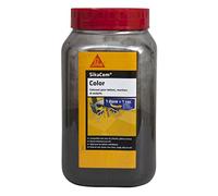 SIKA - Colorante - SikaCem Color negro - Tinte en polvo - Para cemento, cal y yesos - Resistente a los rayos UV - 0,7 kg/bus