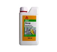 Sika Decap - Decapante de leche, cemento listo para usar, 500 ml | Limpiador de diluir para lechada de cemento de baldosas y material - Interior/Exterior - Cemento endurecido