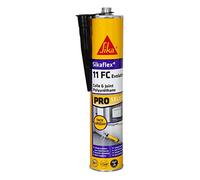 Sika flex 11 FC Evolution Negro, sellador multiusos, alto rendimiento para juntas y collages, sellador interior y exterior, sellador de poliuretano PU, 300 ml