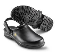 Sika Fusión ESD Zapatos de Trabajo 19467 Abierto Zuecos Con Correa en el Talón