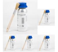 SIKA - Imprimación liquida para sustratos porosos y plásticos Primer-215 - Transparente - 250 ml (Paquete de 5)