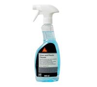Sika - Limpiador a base de agua para vidrio y plástico - eliminación de huellas dactilares y residuos - Spray de 500 ml