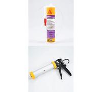 SIKA - Lote - Tratamiento contra de humedades por capilaridad en los muros - SikaMur InjectoCream-100 - Blanco - 300ml + Pistola Manual Sika - cartuchos de 300 cc y unipac de 400cc o 600cc