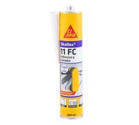 Sikaflex 11 FC Purform, Blanco, Masilla adhesiva multiusos, sellado y pegado, Sellador poliuretano multisoportes, interior y exterior, 300ml