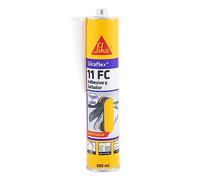 SIKA - Masilla adhesivo multiusos - Sikaflex 11 FC Purform - Blanco - Junta y pegamento - Sellador poliuretano multisoportes - Interior y Exterior - 300ml (Paquete de 12)