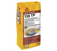 SIKA - Mortero cementoso - Sika FastFix 138 TP gris oscuro - Nivelación, fijación y apoyo - superficies de hormigón - Endurecimiento rápido - 25 kg