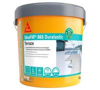 SIKA - Revestimiento acrílico - SikaFill 365 Terrace - Rojo Teja - Impermeabilización para cubiertas y terrazas visitables - protección de paredes medianeras y puenteo de fisuras - 5kg