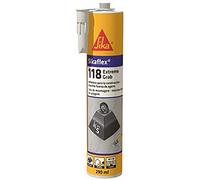 SIKA - Sikaflex 118 Extreme Grab, Masilla adhesivo de construcción para montaje sin fijación temporal, Potente agarre inicial, interior y exterior, Blanco, 290 ml