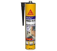Sika Sikaflex PRO 11 FC - Recarga de masilla de pegado y sellado, 300 ml, Negro