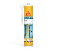 Sika - SikaSeal-157 Decor, Blanco - Sellador acrílico - Para decoración de interiores, juntas de conexión - Secado rápido - 310 ml