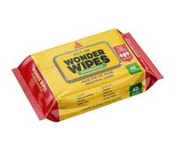 Sika Toallitas biodegradables Wonder - Toallitas de limpieza multiusos para el comercio de la construcción - especialmente formuladas para limpiar manos, herramientas y superficies - Paquete de 60