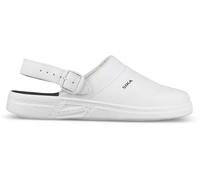 Sika Zapatos de trabajo mules blanco EUR 39