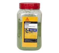 sikacim color - Colorante en polvo para cemento, cal y yeso, verde, 73603