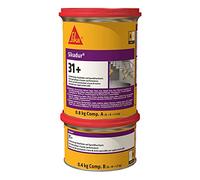 Sikadur-31+, Resina epoxi de dos componentes multiuso, Adhesivo estructural y mortero de reparación, relleno de juntas y sellado de fisuras, Gris, 1.2 kg