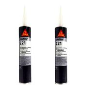 SIKA FLEX 221 SW - Sellador Sikaflex-221, negro, cartucho, 300 ml