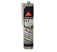 Sikaflex-252, Blanco, Adhesivo de pegado estructural, Adhesivo universal elástico de alta resistencia para aplicaciones de unión como sustitución de las fijaciones mecánicas, 300 ml