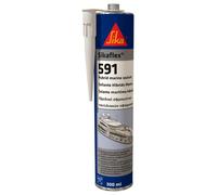 Sikaflex 591 Sellador Híbrido Multiusos Para Barcos, Blanco - 300ml - 591 BLANCO