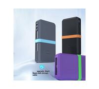 SIKAI CASE for UGREEN 145W 25000mAh PowerBank Anti-Slip Shockproof Protective Cover Full Port Access Button Protection Black,