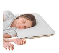 SIKAINI Cojín para chicas jóvenes - Cojín ergonómico con espuma con memoria - 40 x 60 cm, ideal para mujeres, almohada para un sueño reparador, incluye funda de almohada