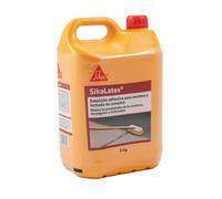 SikaLatex, Emulsión adhesiva, listo para usar, para mortero y lechada de cemento, Blanco, 5kg