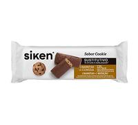 SIKEN barrita sustitutiva - Barrita con sabor a cookie de 40 g. 125 Kcal/barrita.