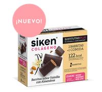 Siken Barrita Sustitutiva Con Colágeno Sabor Vainilla 8u