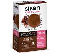 Siken Batido Sustitutivo Plus con Colágeno, Cacao — 6 sobres de 50 g
