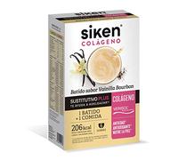 Siken Batido Sustitutivo con Colágeno Vainilla Bourbon – 6 sobres de 50 g