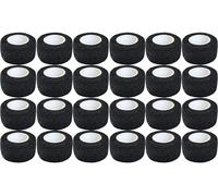 SIKKU Cinta de tatuaje, paquete de 24 vendajes adhesivos, envoltura deportiva, cinta de agarre para máquina de tatuaje, cinta atlética autoadhesiva, vendaje cohesivo para lesiones, tratamientos y