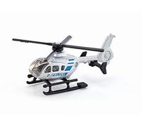 siku 0807, Helicóptero de policía, Metal/Plástico, Plateado, Rotores giratorios