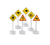 SIKU 0894 Blister 894 Internationale Verkehrszeichen Toy, Assorted Colours, Multicoloured