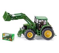 SIKU 1/32 AGRÍCOLA TRACTOR JOHN DEERE CARGADOR FRONTAL MODELO ESTÁTICO