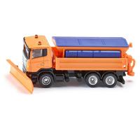 siku 1898 Quitanieves, Pala de nieve móvil, 1:87, Metal/Plástico, Naranja/Azul