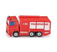 siku 1034, Camión de bomberos, Metal/Plástico, Rojo, Enganche para remolque